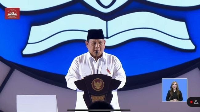 Presiden Prabowo Umumkan Kenaikan Gaji Guru dan Tunjangan Guru Non-ASN di Hari Guru Nasional